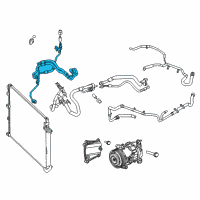 OEM Chrysler 200 Line-A/C Liquid Diagram - 68194890AF