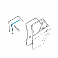 OEM BMW X6 Seal, Closing Panel, Left Diagram - 51-35-7-179-405