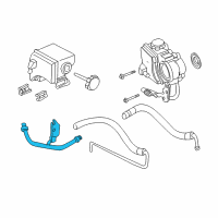 OEM 1999 Oldsmobile Alero Pipe Asm-P/S Gear Inlet Diagram - 26041997