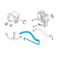 OEM Pontiac Return Hose Diagram - 26068108