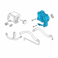 OEM Pontiac Grand Am Power Steering Pump Diagram - 26072516