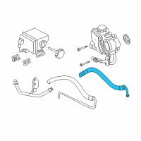 OEM 1999 Pontiac Grand Am Pressure Hose Diagram - 26072757