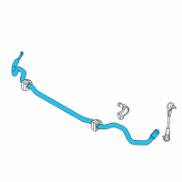 OEM 2014 BMW i8 Anti-Roll Bar, Front Axle Diagram - 31-30-6-866-000