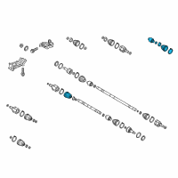 OEM 2019 Kia Soul Damper Kit-Front Axle Dynamic Diagram - 49587B2400