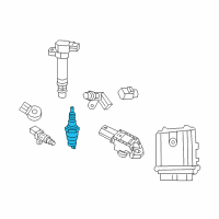 OEM 2021 Jeep Wrangler Spark Plug Diagram - 68292346AA