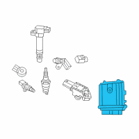 OEM Jeep Wrangler Engine Controller Module Diagram - 68292196AD