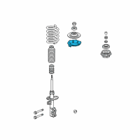 OEM Honda Fit Seat, FR. Spring Clip (Upper) Diagram - 51402-SLN-A02