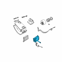 OEM 1987 Dodge B150 Coil, Aux. A/C and Htr. Evaporator Diagram - 4361401