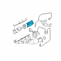 OEM 2007 BMW M6 Protective Cover Rear Diagram - 18-40-7-835-474