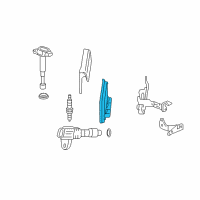 OEM Honda Control Module, Engine Diagram - 37820-RZA-A78