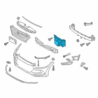 OEM Hyundai Elantra Unit Assembly-Smart Cruise Control Diagram - 96400-F2100