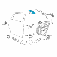 OEM Dodge Journey Handle-Exterior Door Diagram - 68064625AE