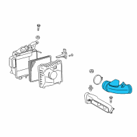 OEM 2014 Lexus IS F Hose Assy, Air Cleaner Diagram - 17880-38020