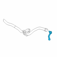 OEM 2018 Lexus LS500 Link Assy, Front Stabilizer Diagram - 48810-50040