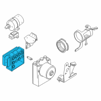 OEM 1999 BMW 528i Control Unit Dsc Exch. Repair Kit Diagram - 34-52-2-285-051