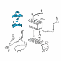 OEM 2017 Cadillac XT5 Fuse & Relay Box Diagram - 84082209