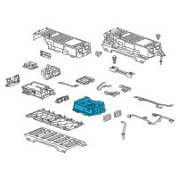 OEM Buick LaCrosse Battery Asm, Generator (Refurb) Diagram - 12677405