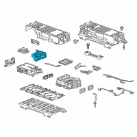 OEM 2014 Chevrolet Malibu Relay Box Diagram - 22983311