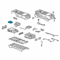 OEM Chevrolet Malibu Relay Box Diagram - 20910412