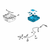 OEM Honda Box Set, Battery Diagram - 1D080-RTW-305