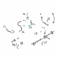 OEM 1998 Nissan Altima Tube Assy-Power Steering Diagram - 49726-9E000