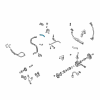 OEM 1999 Nissan Altima Hose-Return, Power Steering Diagram - 49725-9E005