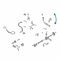 OEM 1999 Nissan Altima Hose Assy-Control Valve Diagram - 49720-9E020