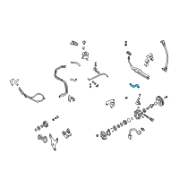 OEM 1998 Nissan Altima Hose Assy-Suction, Power Steering Diagram - 49717-9E000