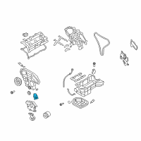 OEM Nissan Cover-Belt, Back Diagram - 13570-3JA0A