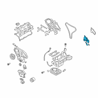 OEM Infiniti JX35 Cover-Valve Timing Control Diagram - 13040-JA12A