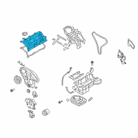 OEM 2012 Nissan Murano Cover Assy-Valve Rocker Diagram - 13264-JP01A