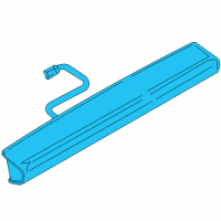 OEM Infiniti Stop Lamp Assembly-High Mounting Diagram - B6590-1A70A