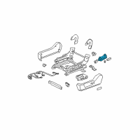 OEM 2002 Toyota Avalon Switch Assembly Diagram - 84922-AC010