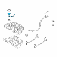 OEM 2019 Lincoln MKZ Fuel Pump Diagram - HG9Z-9H307-A
