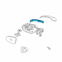 OEM Kia Lamp Assembly-Outside Mirror Diagram - 87623C6000