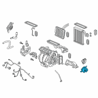 OEM 2017 Honda Civic Motor Assembly, A/M As Diagram - 79170-TBC-A61