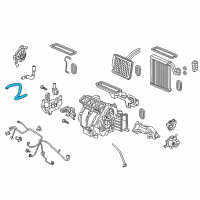 OEM 2021 Honda Civic Hose B, Aspirator Diagram - 80542-TBA-A00