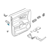 OEM 2017 Nissan Pathfinder Bulb Diagram - 26261-3JA0A