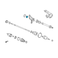 OEM 2001 Honda Accord Circlip, Outer (38MM) Diagram - 94510-38000