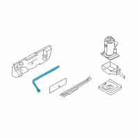 OEM 2018 Ford Transit-350 HD WRENCH - WHEEL NUT Diagram - YC1Z-17032-C