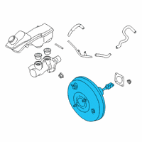 OEM 2020 Infiniti QX50 Booster Assy-Brake Diagram - D7210-5NA0A