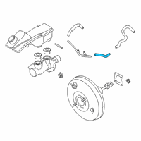 OEM Infiniti Hose-Brake Booster Diagram - 47472-5NA0A