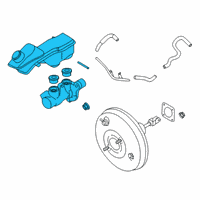 OEM Infiniti QX50 Cylinder Assy-Brake Master Diagram - D6010-5NA0A