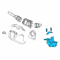 OEM Honda Crosstour Lock Assy, Steerin Diagram - 06351-T2A-A11