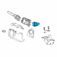 OEM Acura Switch Assembly, Wiper Diagram - 35256-TY2-H21