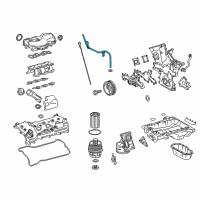 OEM 2019 Toyota Tacoma Guide Tube Diagram - 11452-0P050