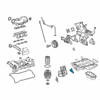 OEM Toyota Oil Filter Housing Gasket Diagram - 15692-0P010