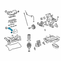 OEM 2018 Toyota Tacoma Filler Neck Diagram - 12190-0P010