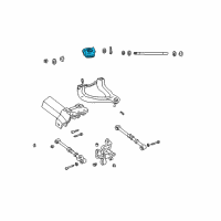 OEM 2003 Chrysler Sebring Bracket-Trailing Link Diagram - 4695034