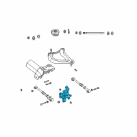 OEM 2003 Chrysler Sebring Knuckle-Rear Diagram - 4764586AB